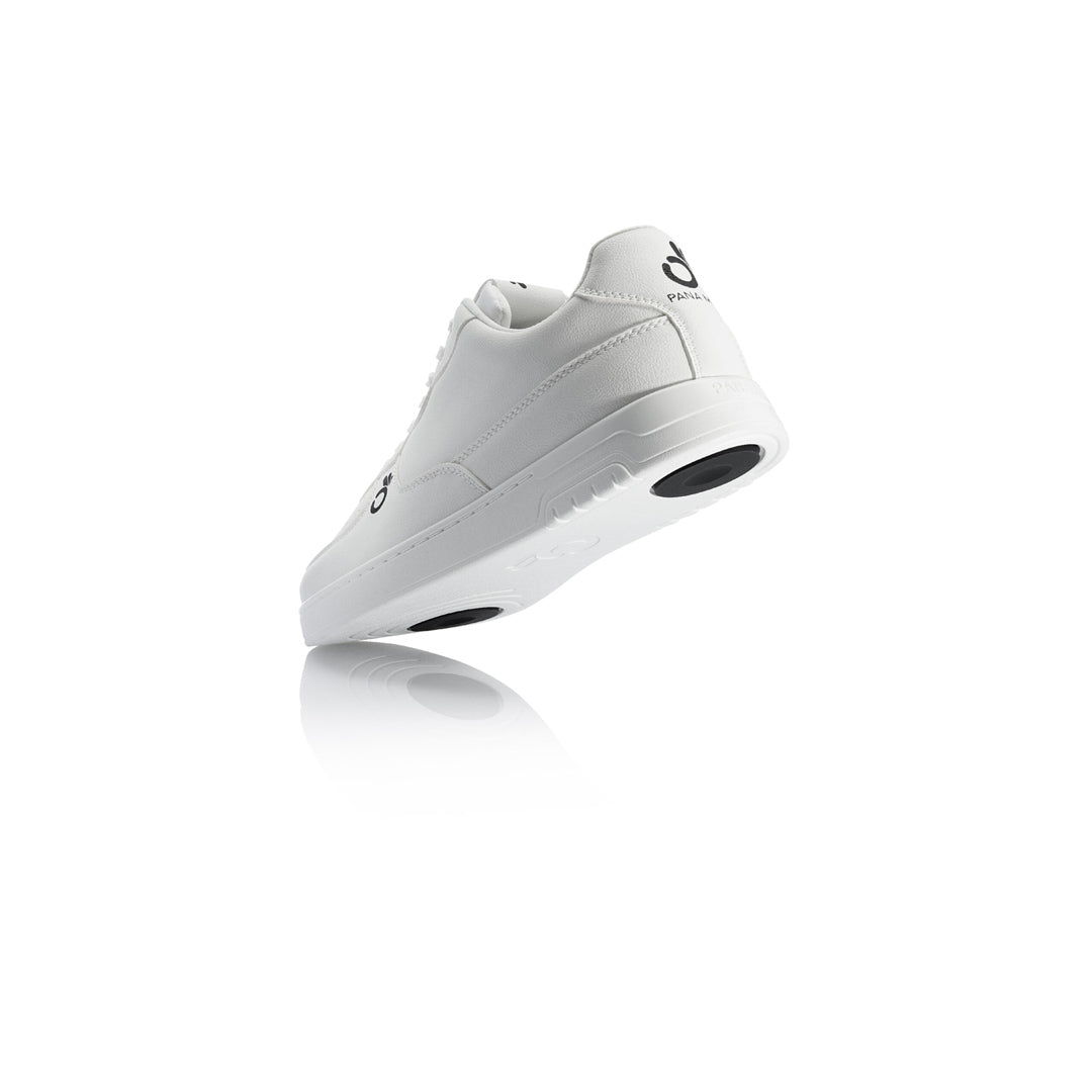 Papoutsia Xorou Athlitika Panamio Low Top White Profile MelizDanceShop