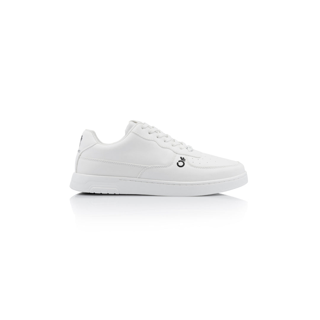Papoutsia Xorou Athlitika Panamio Low Top White Street Sole Profile 2 MelizDanceShop