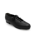 Papoutsia Xorou Klaketes Capezio 443 Tic Tap Toe Tap Shoes Leather Black Profile MelizDanceShop
