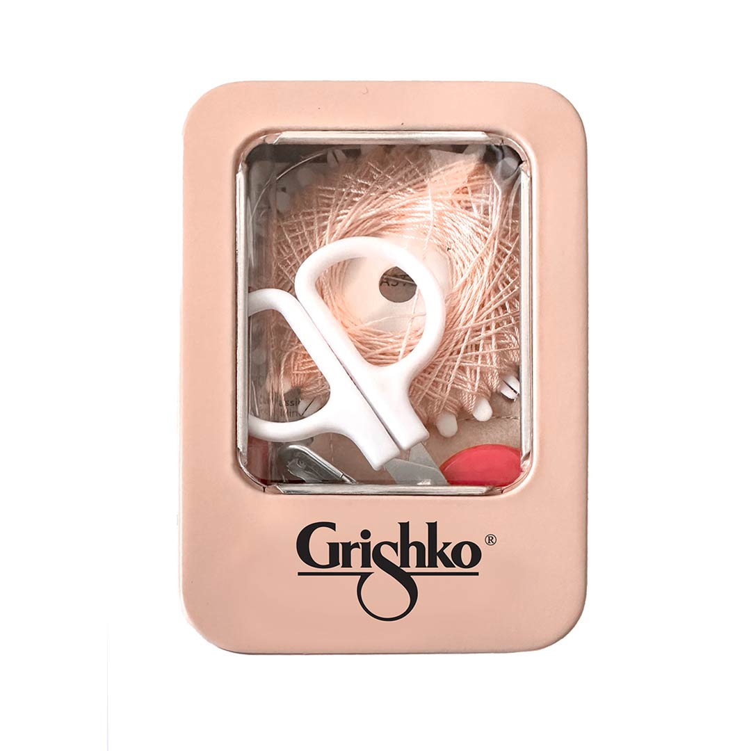 Set Rapsimatos Gia Pouent Grishko SK0001G Sewing Kit Tin Box  Zoom MelizDanceShop