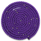 Sxoinaki Rythmikis Gymnastikis Monoxromo Me Strass Agonistiko Pastorelli Patrasso Monochromatic Rope with Swarovski Rhinestones FIG 02403 Violet MelizDanceShop