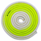 Sxoinaki Rythmikis Gymnastikis Polixromo Agonistiko Pastorelli Patrasso Multicolored Rope FIG 00283 Yellow White MelizDanceShop