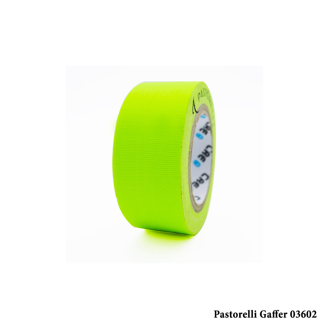 Tainia Gia Korines Rhythmikis Gymnastikis Pastorelli Gaffer 03602 FluorescentYellow Clubs Tape MelizDanceShop