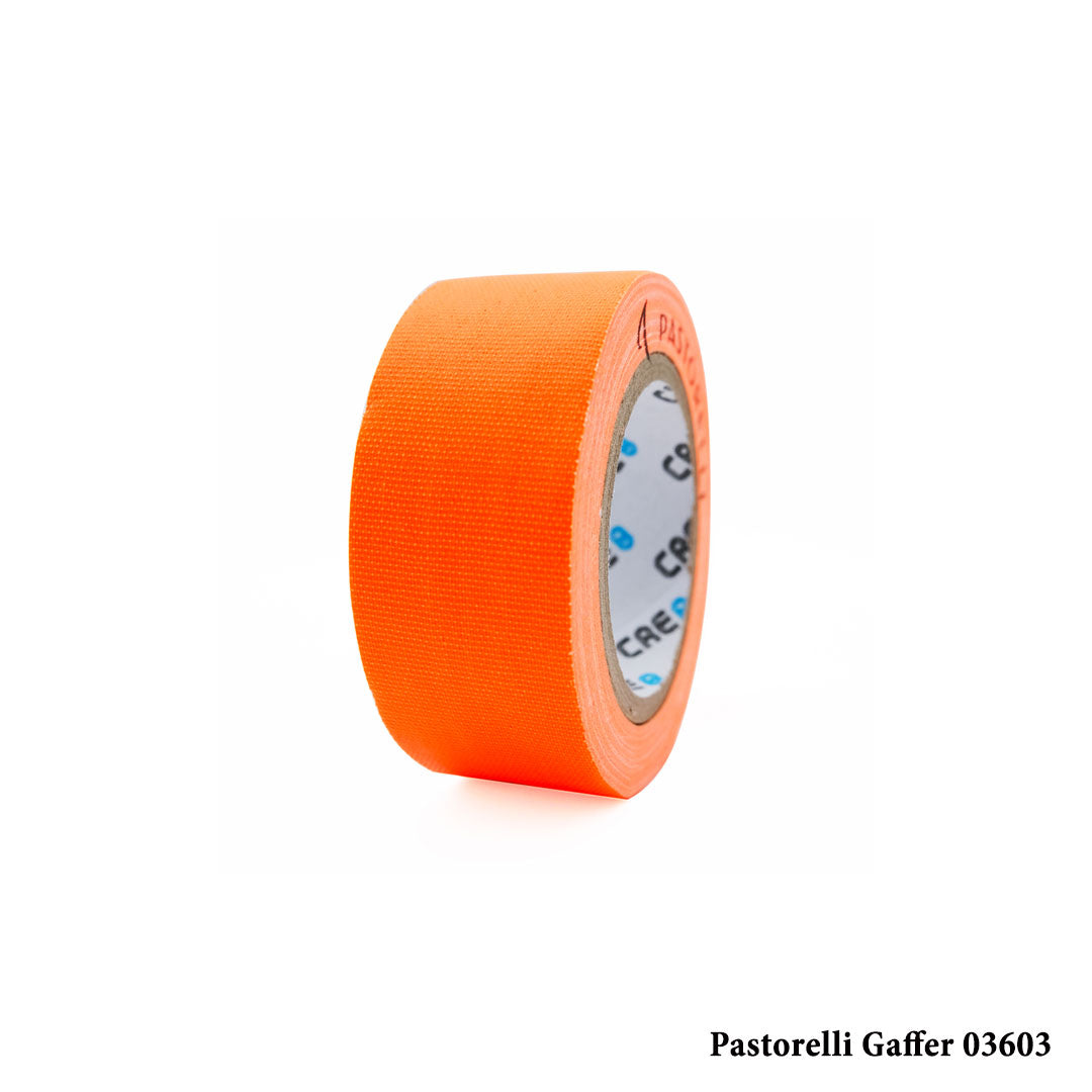 Tainia Gia Korines Rhythmikis Gymnastikis Pastorelli Gaffer 03603 FluorescentOrange Clubs Tape MelizDanceShop