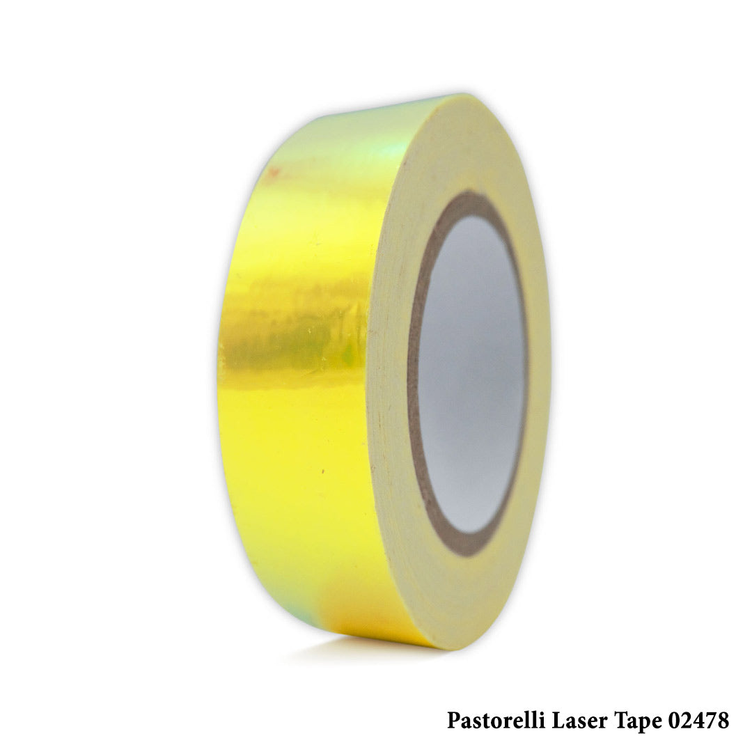 Tainia Gia Stefani Rhythmikis Gymnastikis Pastorelli Laser 02478 Yellow Adhesive Hoop Tape MelizDanceShop