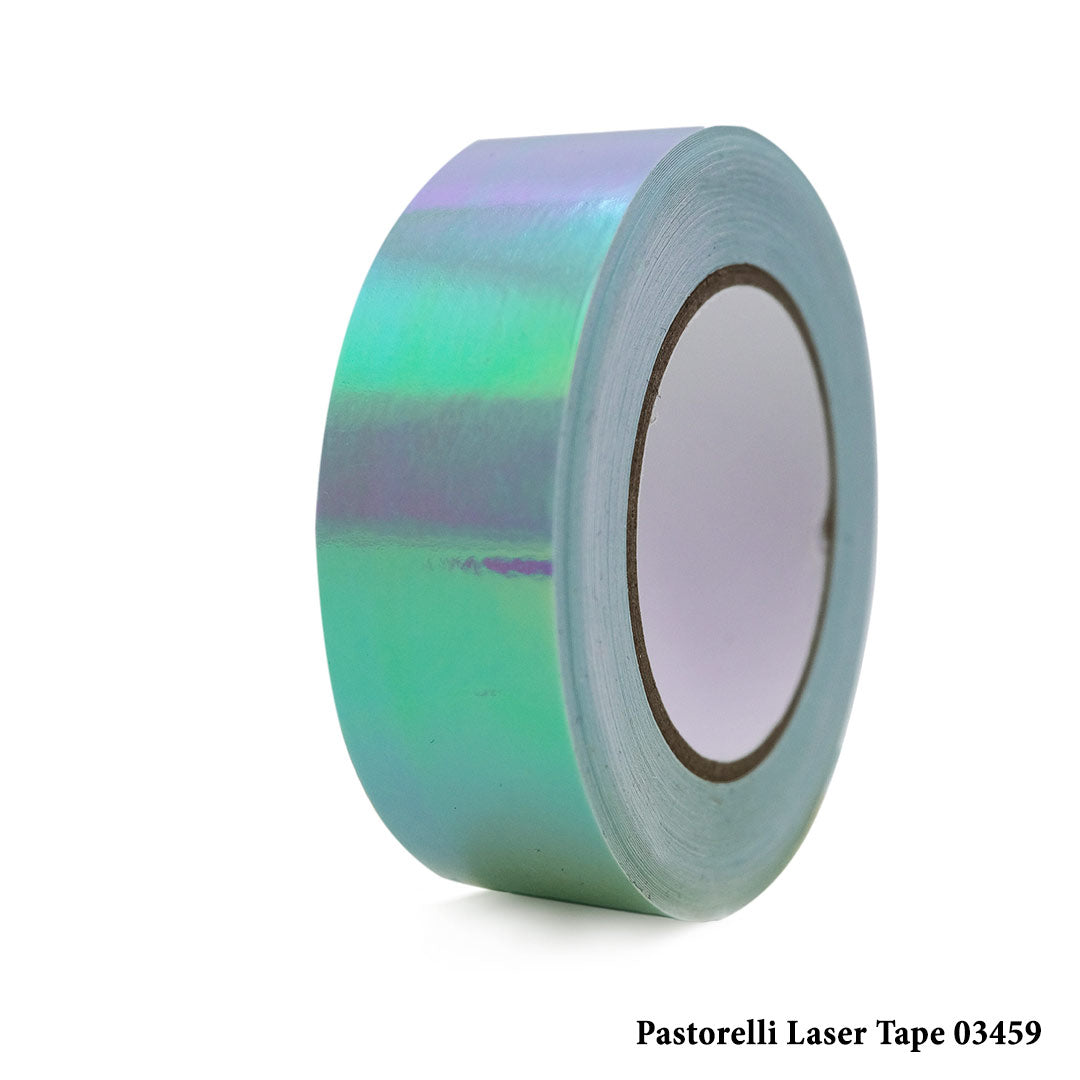 Tainia Gia Stefani Rhythmikis Gymnastikis Pastorelli Laser 03459 Sugar Paper Blue Adhesive Hoop Tape MelizDanceShop