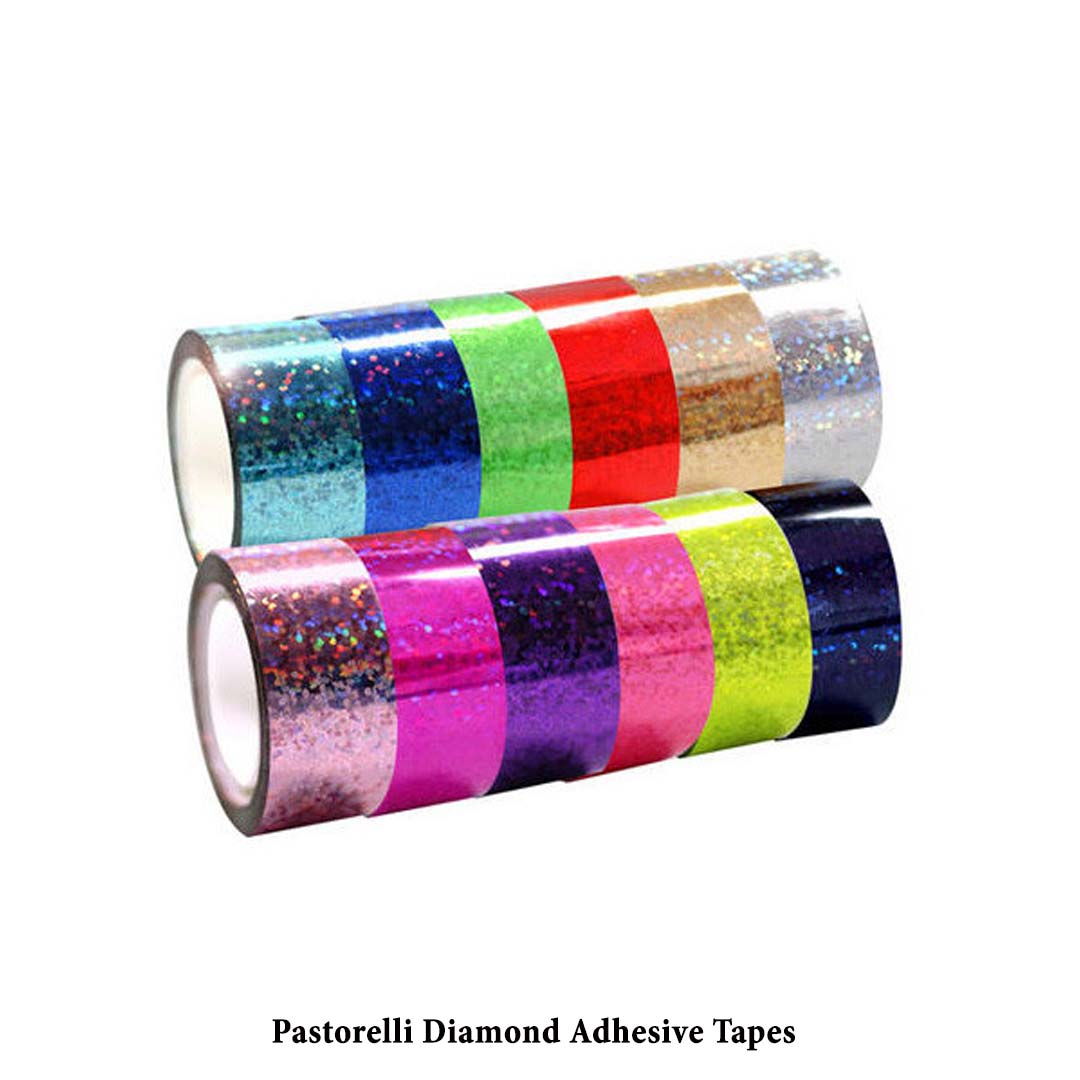 Tainies Gia Stefania Rhythmikis Gymnastikis Pastorelli Diamond Adhesive Tapes Hoop Tapes Color Chart MelizDanceShop