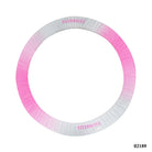 Thiki Gia Stefania Rhythmikis Gymnastikis Pastorelli Light Shaded Hoop Holder White Pink 02189 with Rhinestones MelizDanceShop