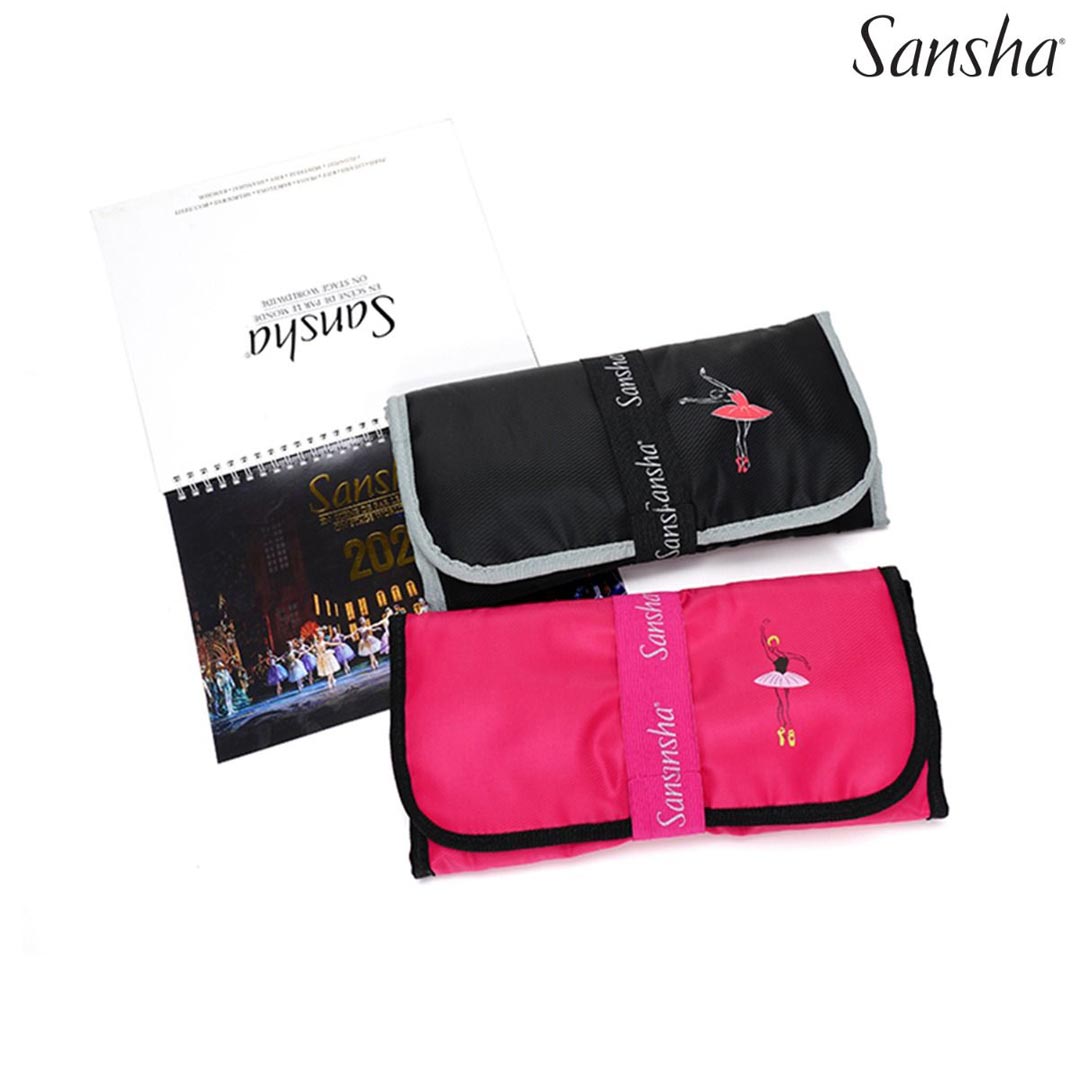 Tsanta Fakelos Gia Pouent Mpaletou Sansha 92BB1012P Pointe Shoes Bag Foldable Color Chart MelizDanceShop