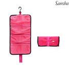 Tsanta Fakelos Gia Pouent Mpaletou Sansha 92BB1012P Pointe Shoes Bag Foldable Fuchsia Details MelizDanceShop
