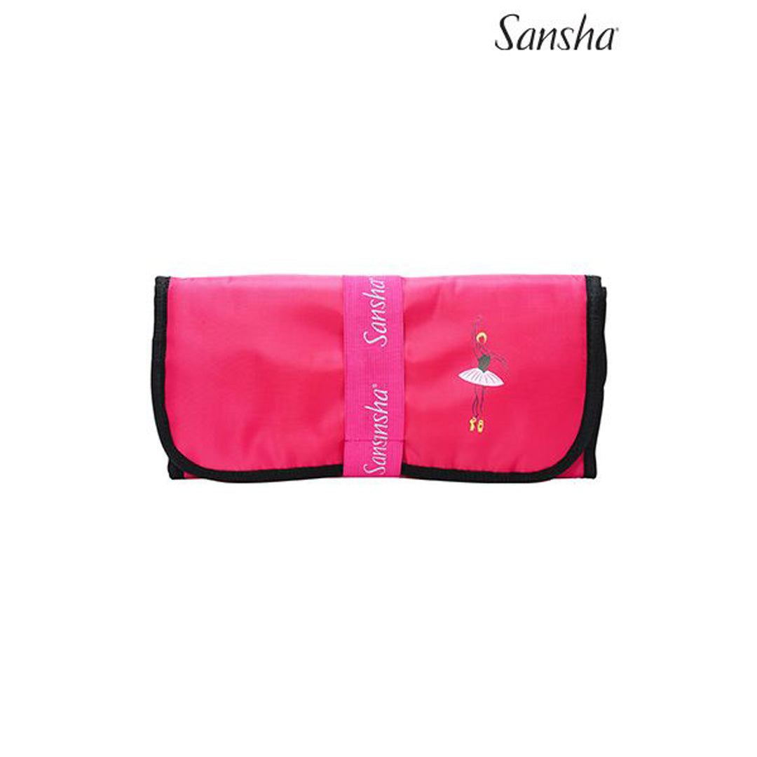 Tsanta Fakelos  Gia Pouent Mpaletou Sansha 92BB1012P Pointe Shoes Bag Foldable Fuchsia MelizDanceShop