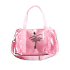 Tsanta Mpaletou Paidiki Capezio B281 Senquin Ballerina Barrel Bag Pink Front MelizDanceShop