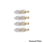 Tsimpidakia Mallion Makigiaz Malliya No Crease Clips 4pc Diamond White MelizDanceShop