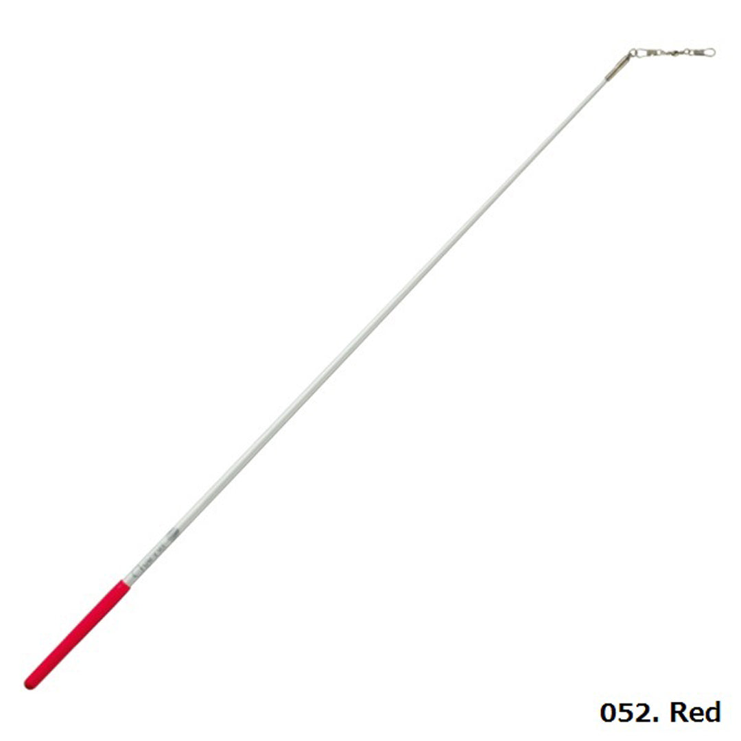 Mpagketa Kordela Rythmikis Gymnastikis Agonistiki Ribbon Stick Chacott Rubber Grip Stick Standard 052.Red Grip MelizDanceShop