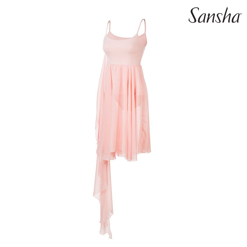 Forema Mpaletou Gynaikeio Sansha Cordelia Lyrical Pink MelizDanceShop