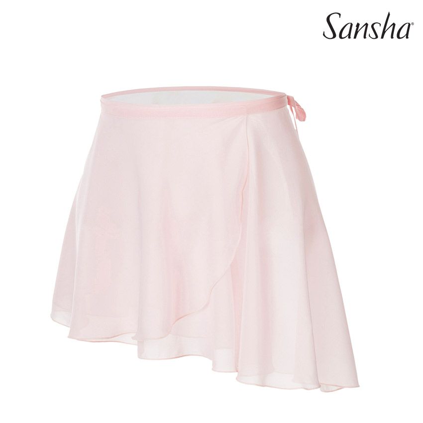 Fo;usta Mpaletou Gynaikeia Deti Sansha Zephyr Wrap Around Pink 1 MelizDanceShop