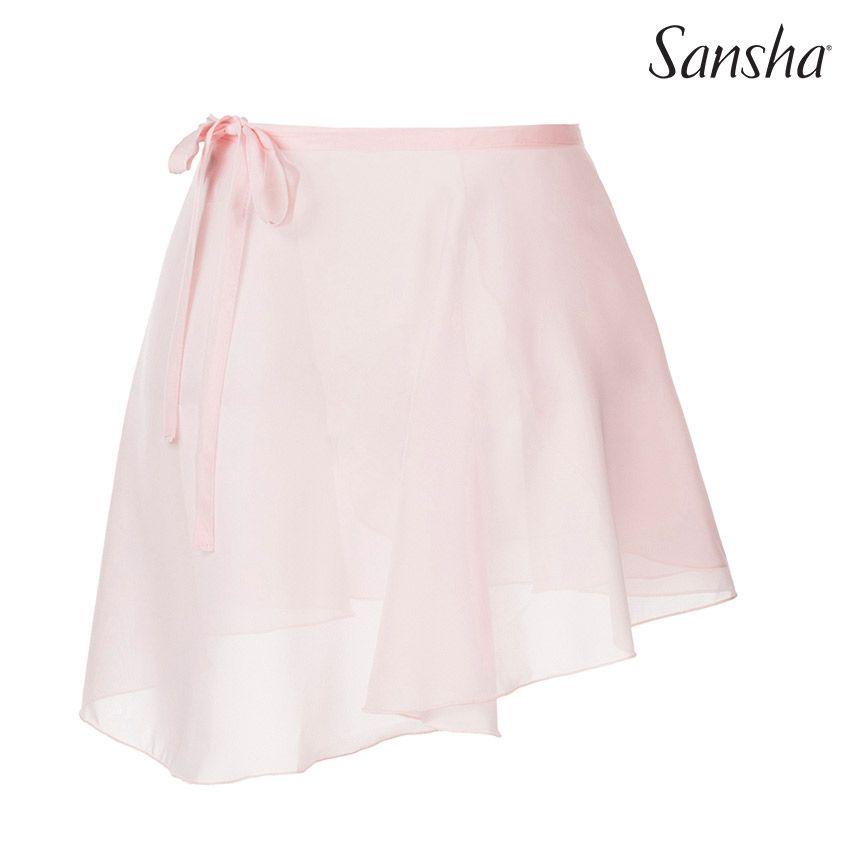 Fo;usta Mpaletou Gynaikeia Deti Sansha Zephyr Wrap Around Pink Back 1 MelizDanceShop