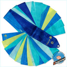 Kordela Rythmikis Gymnastikis Agonistiki Polixromi Chacott Gradation 6m FIG Art228 Cobalt Blue MelizDanceShop