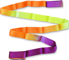 Kordela Rythmikis Gymnastikis Polixrwmi Agonostiki Pastorelli Shaded 5m FIG 00055 Violet Orange Yellow MelizDanceShop