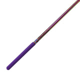 Ribbon Stick Mpagketa Kordelas Rythmikis Gymnastikis Polixromi Agonistiki Pastorelli Rotator Laser Line Stick FIG 03517 Pink Violet Lilac Grip MelizDanceShop