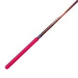 Ribbon Stick Mpagketa Kordelas Rythmikis Gymnastikis Polixromi Agonistiki Pastorelli Rotator Laser Line Stick FIG 03517 Pink Violet Pink Grip MelizDanceShop