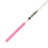 Ribbon Stick Mpagketa Kordelas Rythmikis Gymnastikis Agonistiki Pastorelli Glitter Stick FIG 00400 Glitter White Pink Grip MelizDanceShop