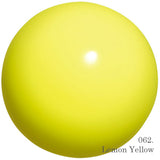 Mpala Rythmikis Gymnastikis Monoxromi Chacott Gym Ball FIG Lemon Yellow 062 MelizDanceShop