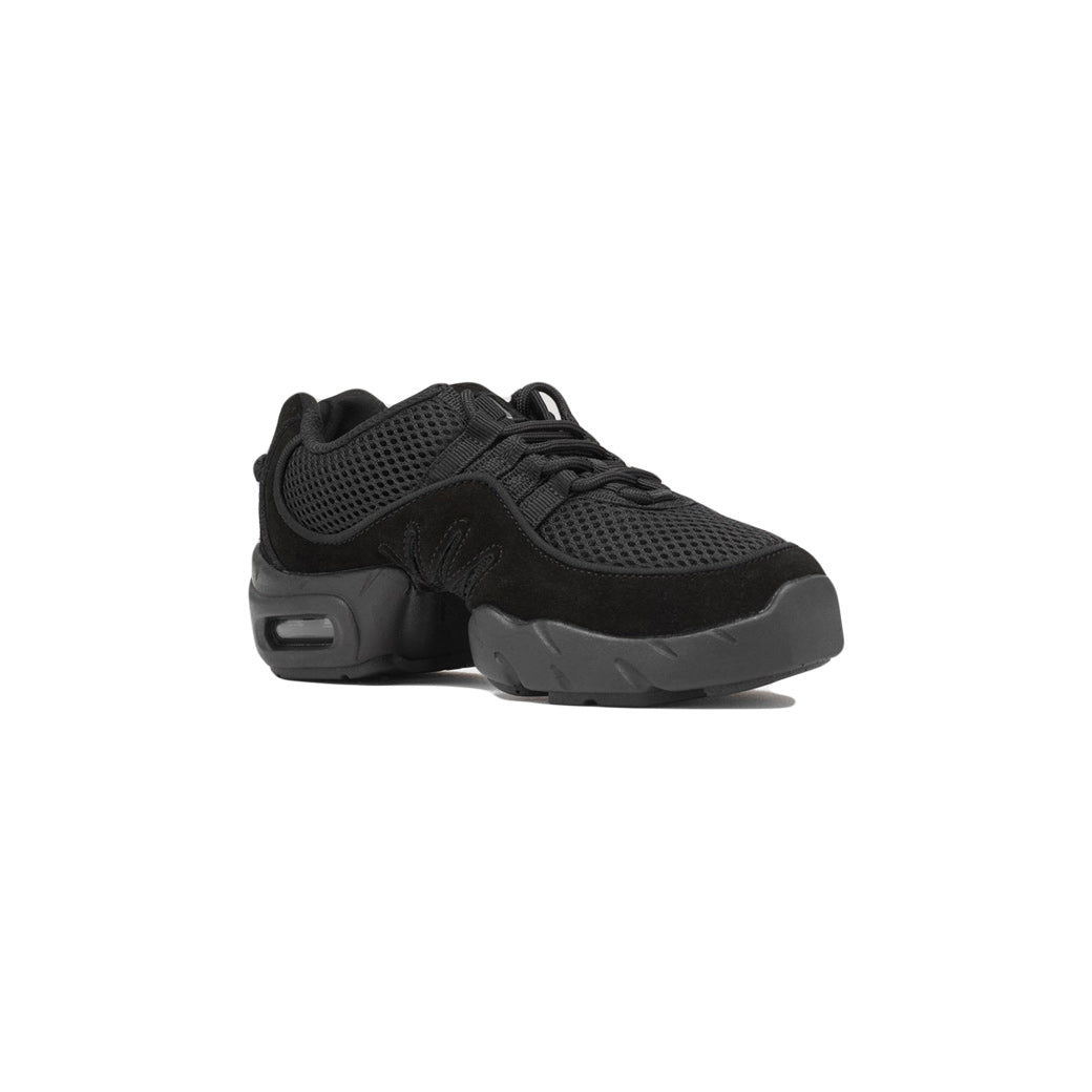 Papoutsia Latin Athlitika Sneakers Bloch Boost DRT Black Front MelizDanceShop