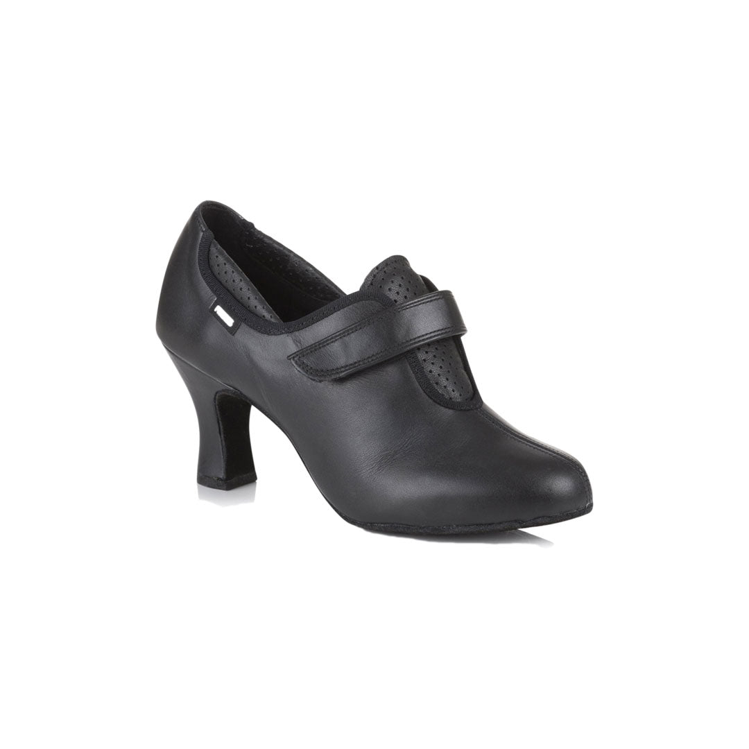 Papoutsia Latin Practice Gynaikeia Xeiropoihta Freed Of London Sorrento Leather Black MelizDanceShop