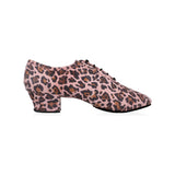 Ray Rose Solstice Pink Leopard Print Leather