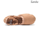 Papoutsia Mpaletou Malaka Gynaikeia Andrika Sansha Hyper Flex Split Sole Light Tan MelizDanceShop