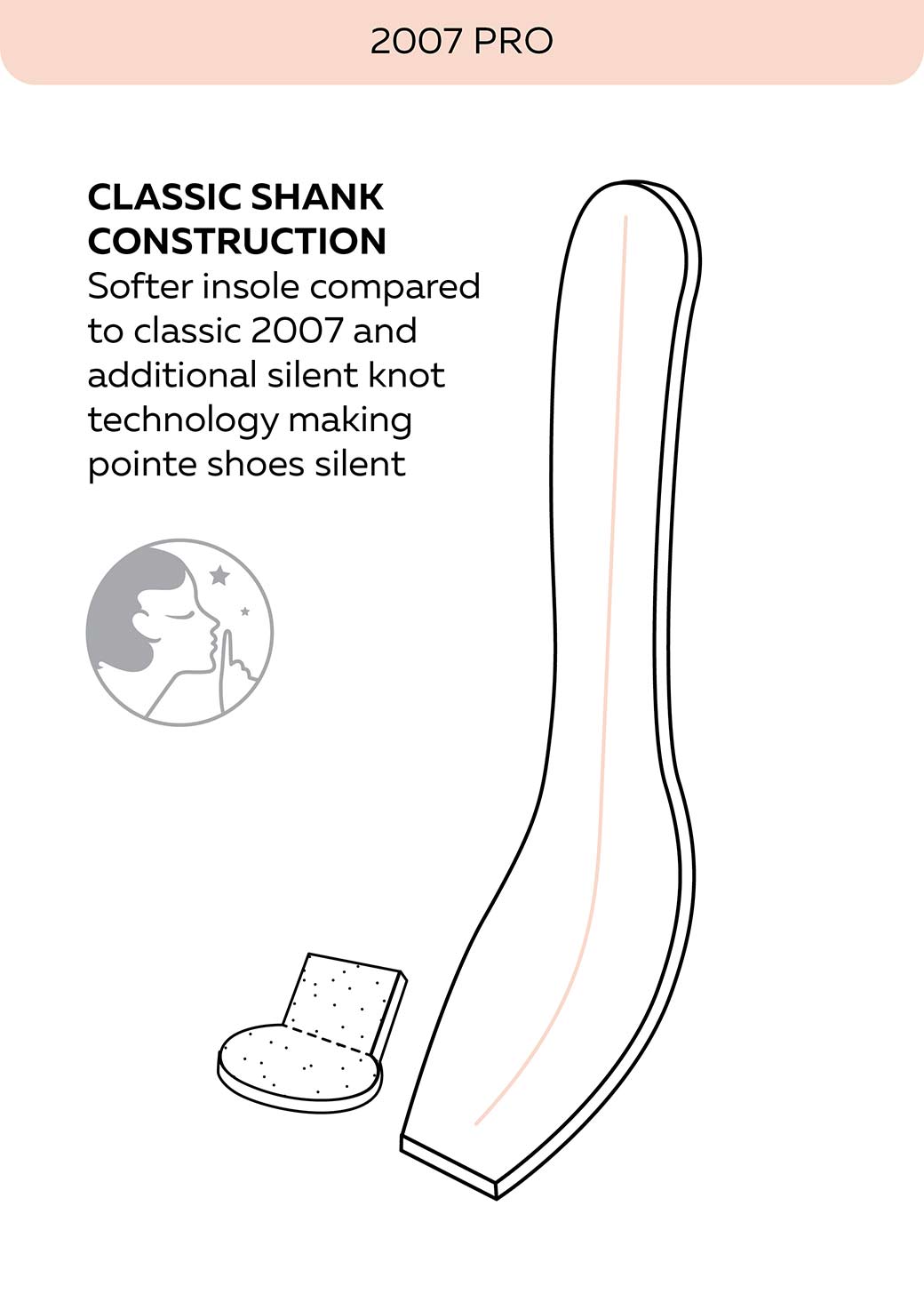 Pouent Papoutsia Mpaletou Grishko 2007 Pro Pointe Shoes Shank MelizDanceShop