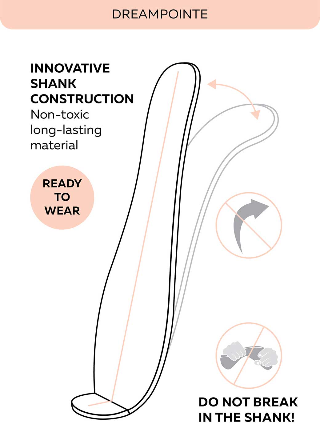 Pouent Papoutsia Mpaletou Grishko Dreampointe Pointe Shoes Shank MelizDanceShop