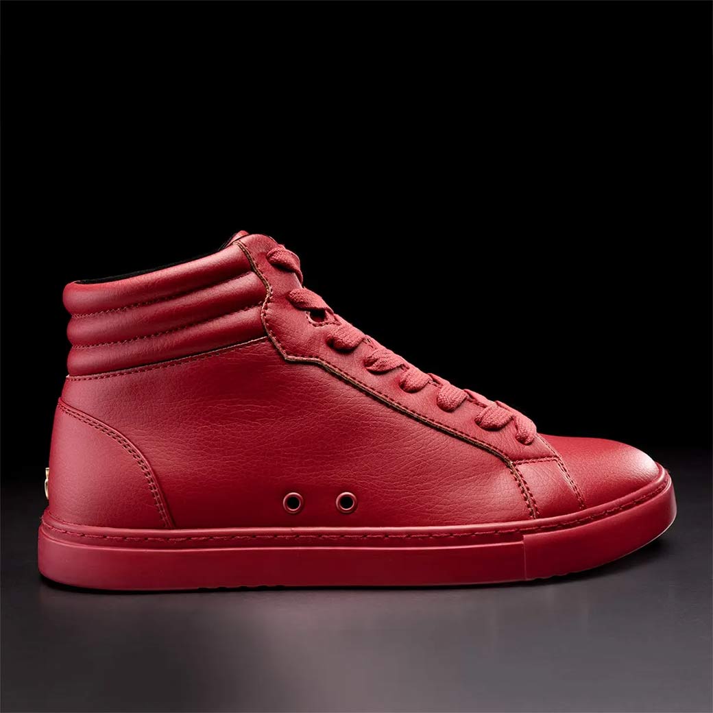 Papoutsia Xorou Athlitika Fuego High Top Red Profile MelizDanceShop