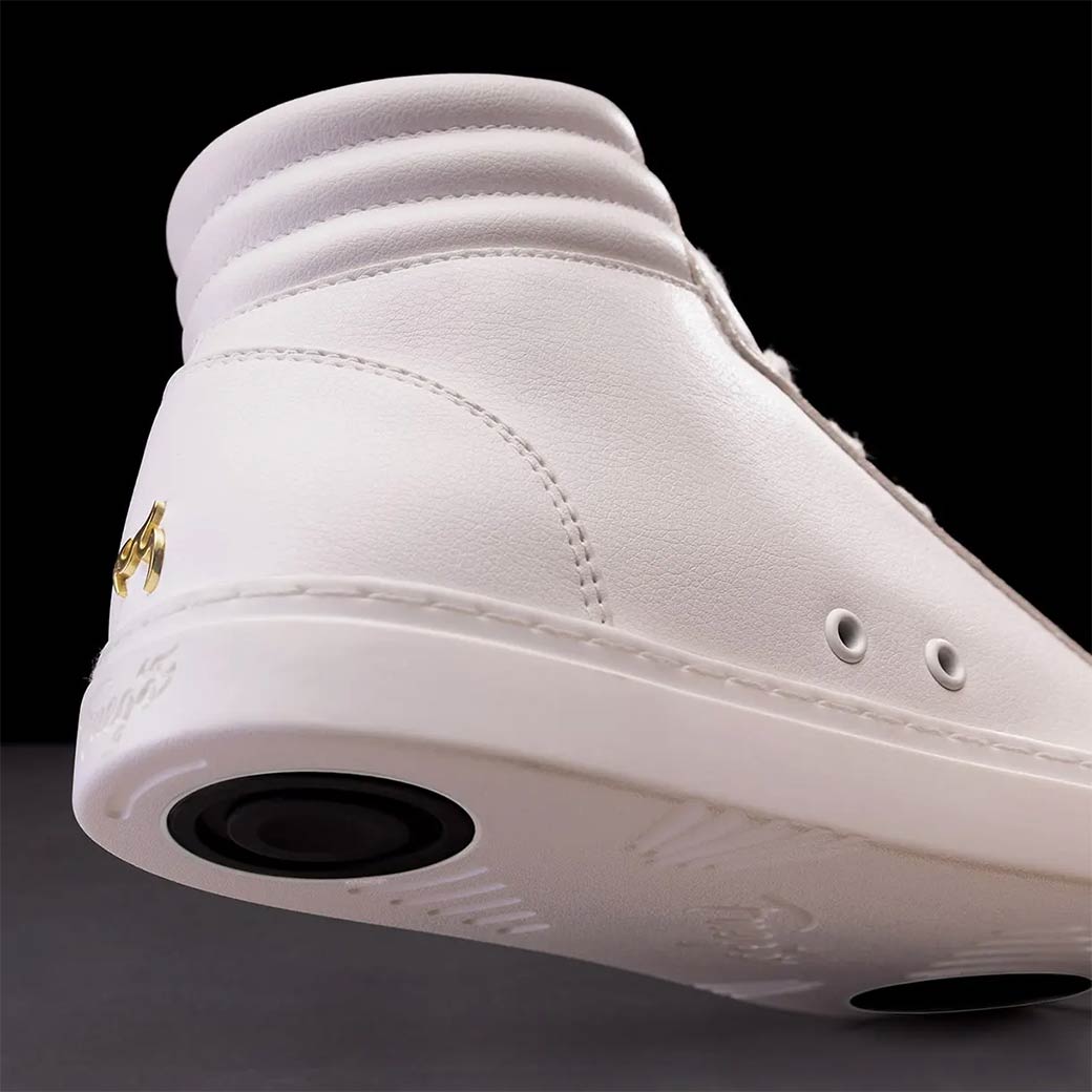 Papoutsia Xorou Athlitika Fuego High Top White Sole MelizDanceShop