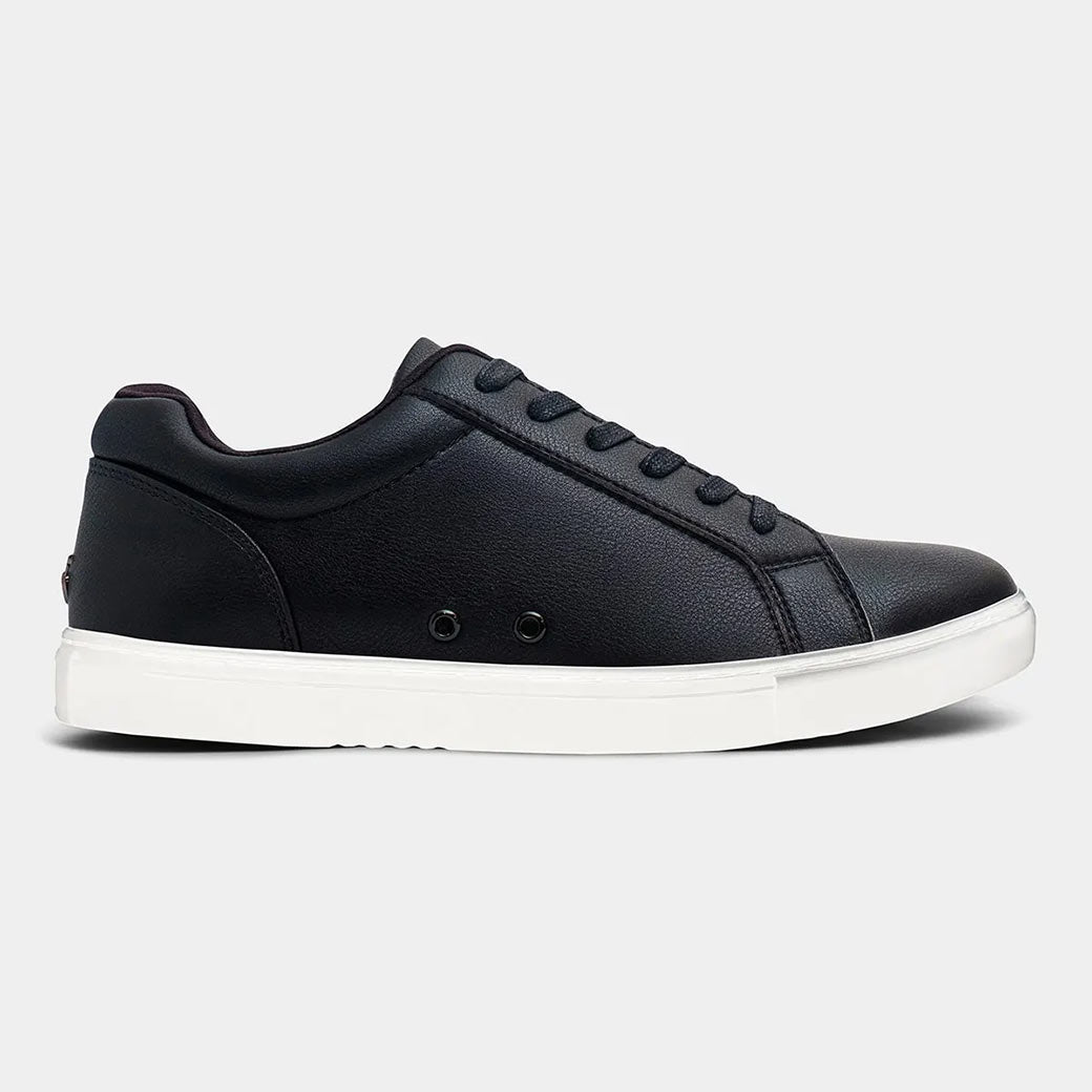 Papoutsia Xorou Athlitika Fuego Low Top Black Profile MelizDanceShop