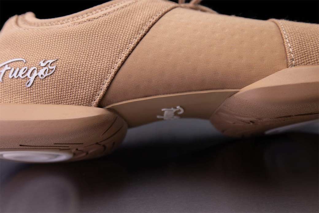 Papoutsia Xorou Athlitika Fuego Split Sole Latte Sole MelizDanceShop