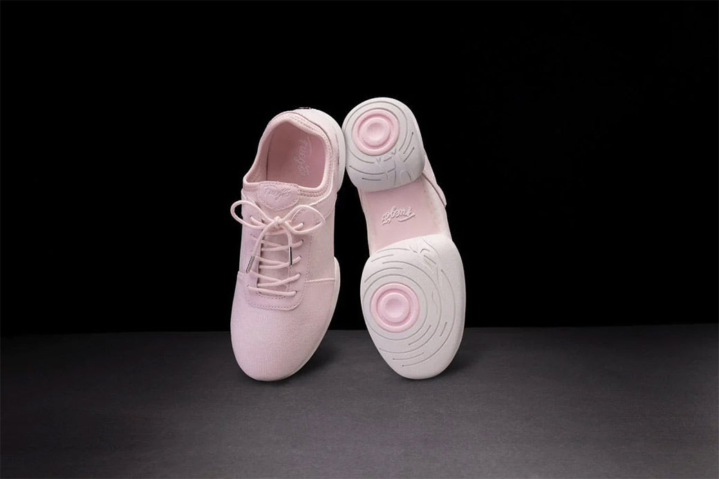 Papoutsia Xorou Athlitika Fuego Split Sole Pink Pair Sole 2 MelizDanceShop