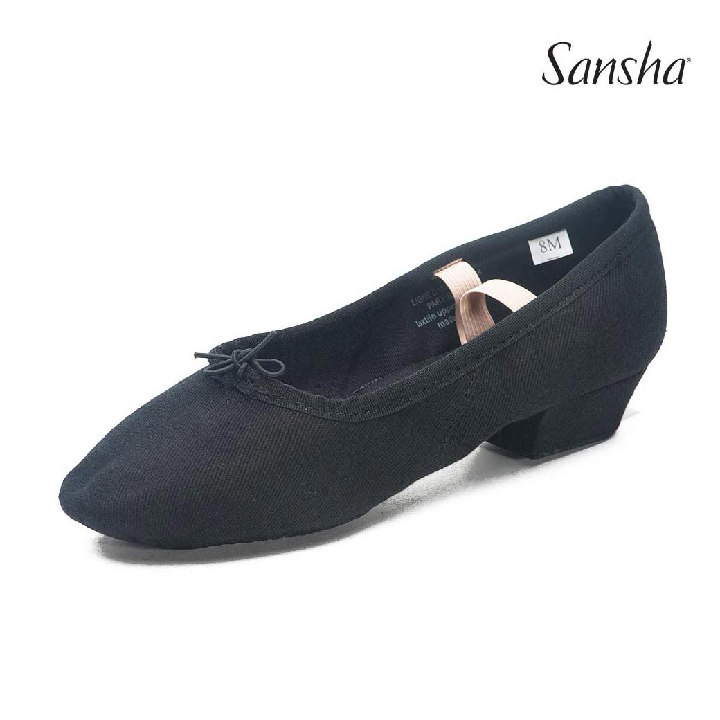 Papoutsia Xorou Character Didaskalias Sansha Prima Canvas Black MelizDanceShop