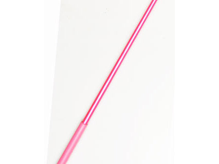 Ribbon Stick Mpagketa Kordelas Rythmikis Gymnastikis Agonistiki Pastorelli Mirror Stick FIG 00400 Mirror Fluo Pink Pink Grip MelizDanceShop