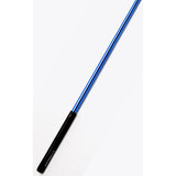 Ribbon Stick Mpagketa Kordelas Rythmikis Gymnastikis Agonistiki Pastorelli Mirror Stick FIG 00400 Mirror Blue Black Grip MelizDanceShop