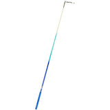 Ribbon Stick Mpagketa Kordelas Rythmikis Gymnastikis Polixrwmi Agonistiki Pastorelli Shaded Glitter Stick FIG 00400 Blue Emerald White Light Blue Grip MelizDanceShop