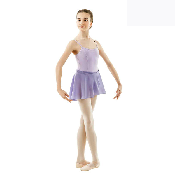 Fousta Mpaletou Paidiki me Lastixo Sansha Serenity Lavender MelizDanceShop