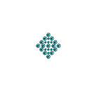 Stras Rhinestones Tipou Swarovski Hot Fix ss20 Diamond Collection Malachite Blue Me Kolla MelizDanceShop