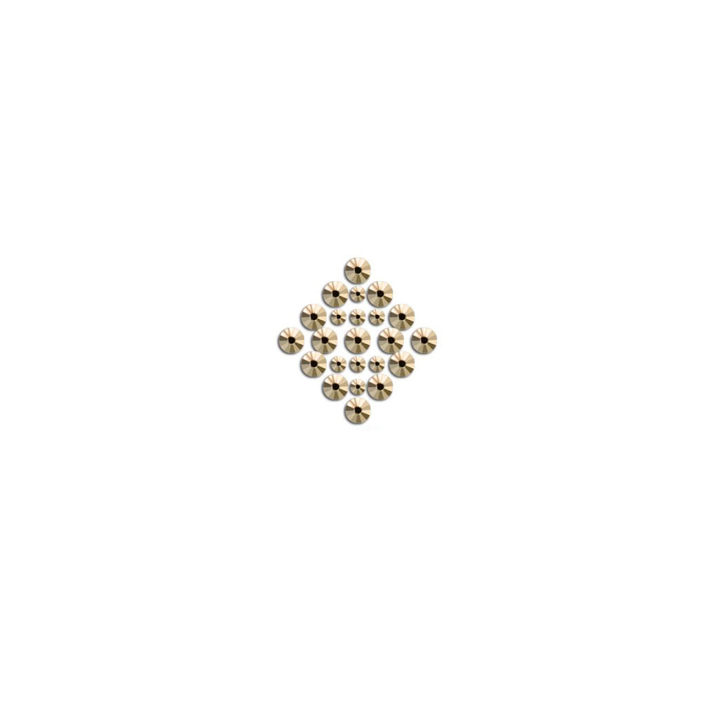 Stras Rhinestones Tipou Swarovski Hot Fix ss16 Golden Gray Iridizon AB Me Kolla MelizDanceShop