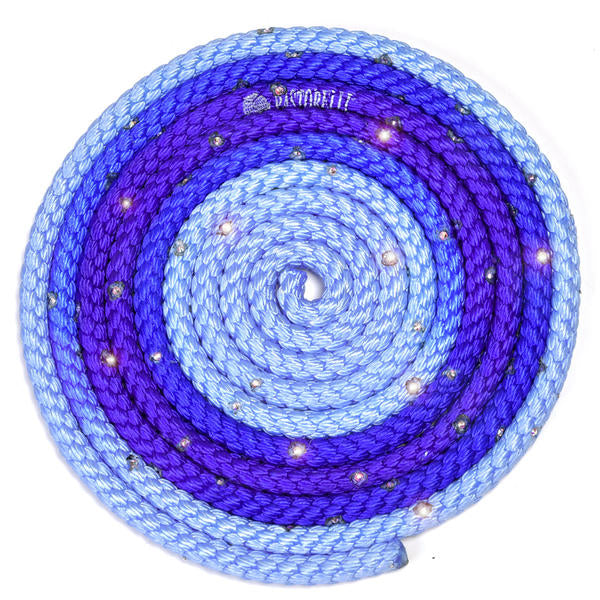 Sxoinaki Rythmikis Gymnastikis Agonistiko Pastorelli Shaded Swarovski AB Rhinestones FIG 02403 Electric Blue Sky Blue MelizDanceShop