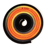 Sxoinaki Rythmikis Gymnastikis Polyxrwmo Agonistiko Pastorelli Multicoloured FIG 00283 Orange Black MelizDanceShop