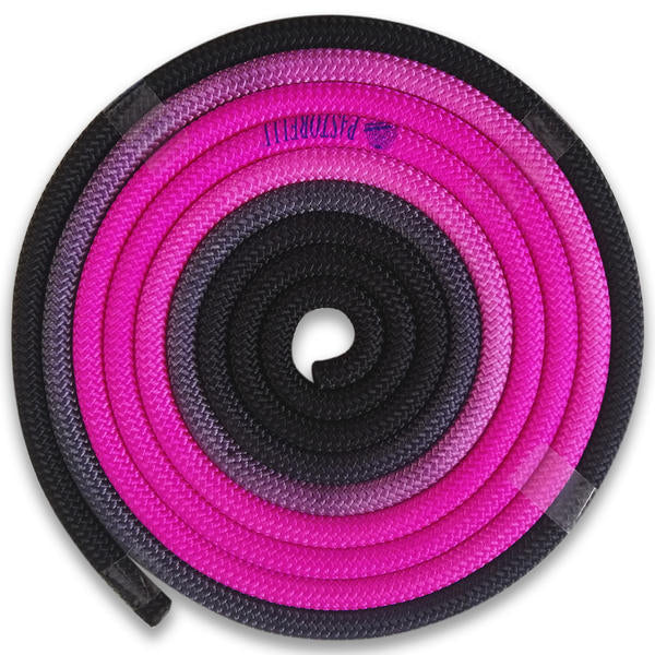Sxoinaki Rythmikis Gymnastikis Polixrwmo Agonistiko Pastorelli New Orlaeans Multicoloured FIG 00100 Pink Black MelizDanceShop
