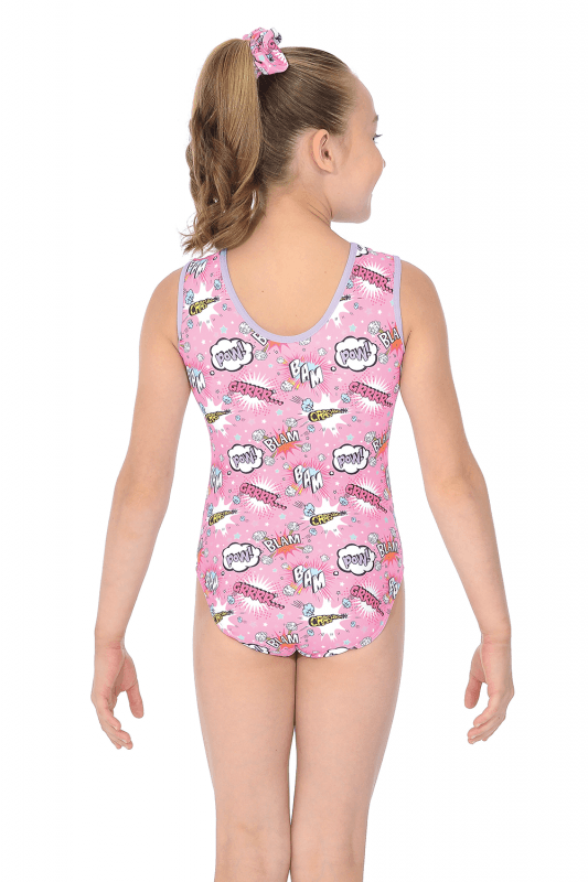 Kormaki Rythmikis Enorganis Gymnastikis The Zone Comic Emprime Likra Back MelizDanceShop