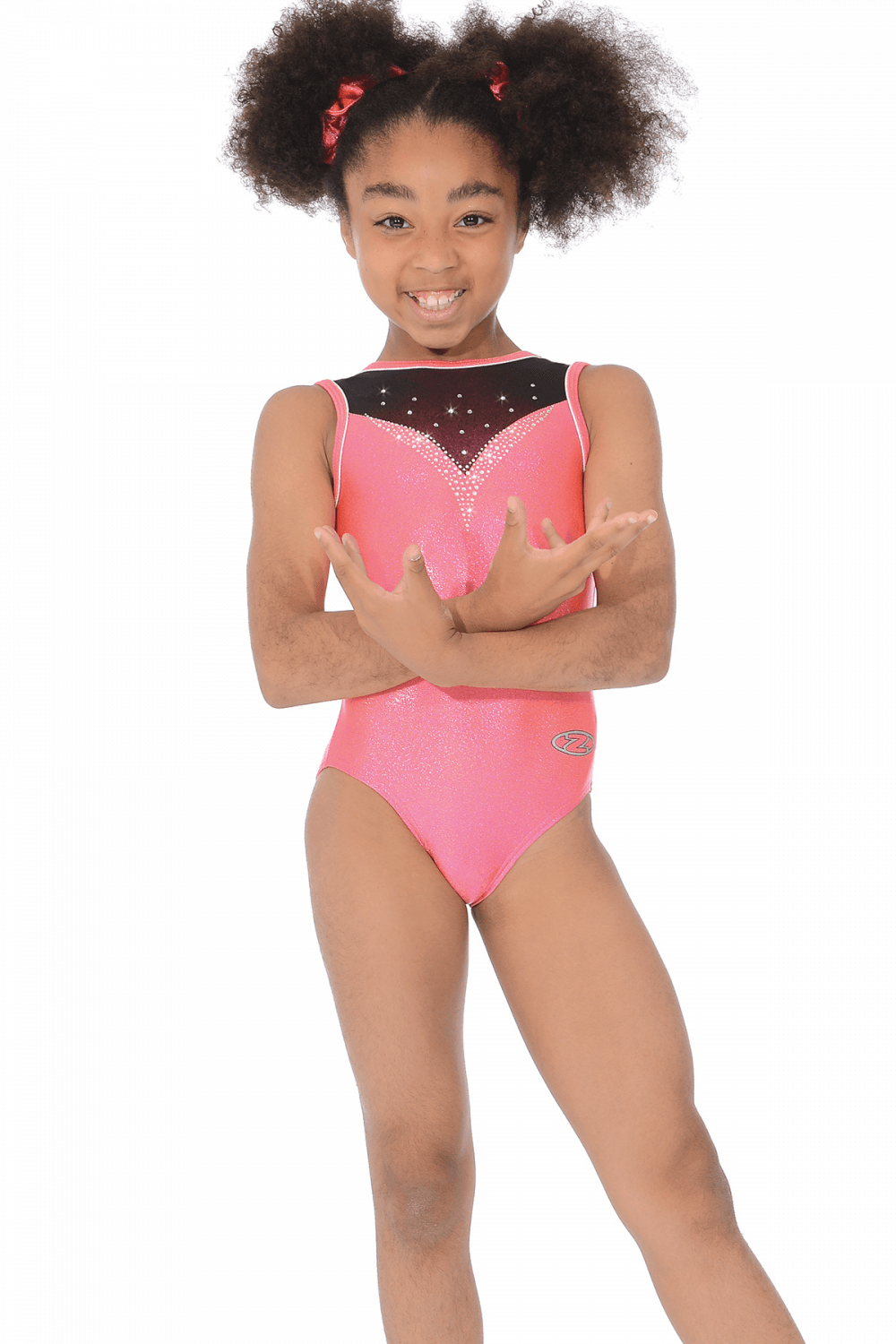 Kormaki Rythmikis Enorganis Gymnastikis The Zone Harper Fluorescent Peach MelizDanceShop